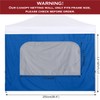 COOSHADE Instant SunWall 8x8 SideWall for Pop up Canopy Tent,