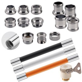 Faucet extension hose (new type) dedicated nipple 13 types 13.CL24mm (adapter) 3ea