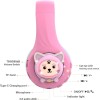 Riwbox Baosilon Cat Kids Headphones LED Light Volume Limited Bluetooth