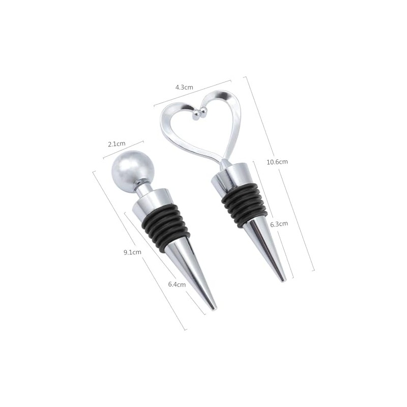 GOOD STUFF Stainless Steel Wine Stopper - Length 9 cm