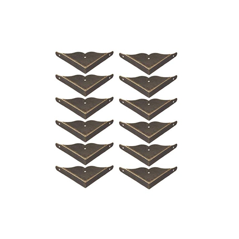 sourcing map Desk Corner Protector Table Edge Protector Cover Metal