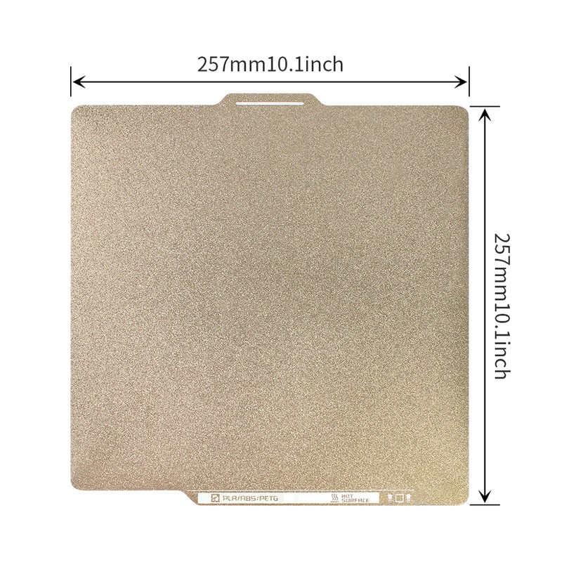 PEI Build Plate 3D Print Bed Double Side Textured PEI