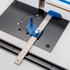 Rockler 12” Router Bit Center/Depth Gauge Tool – Steel Gauge