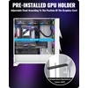 Segotep T3 White Mid-Tower ATX Gaming PC Case, Support Top