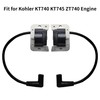 Sxqddz 2Pcs Ignition Coil Fit for Kohler KT740 KT745 ZT740