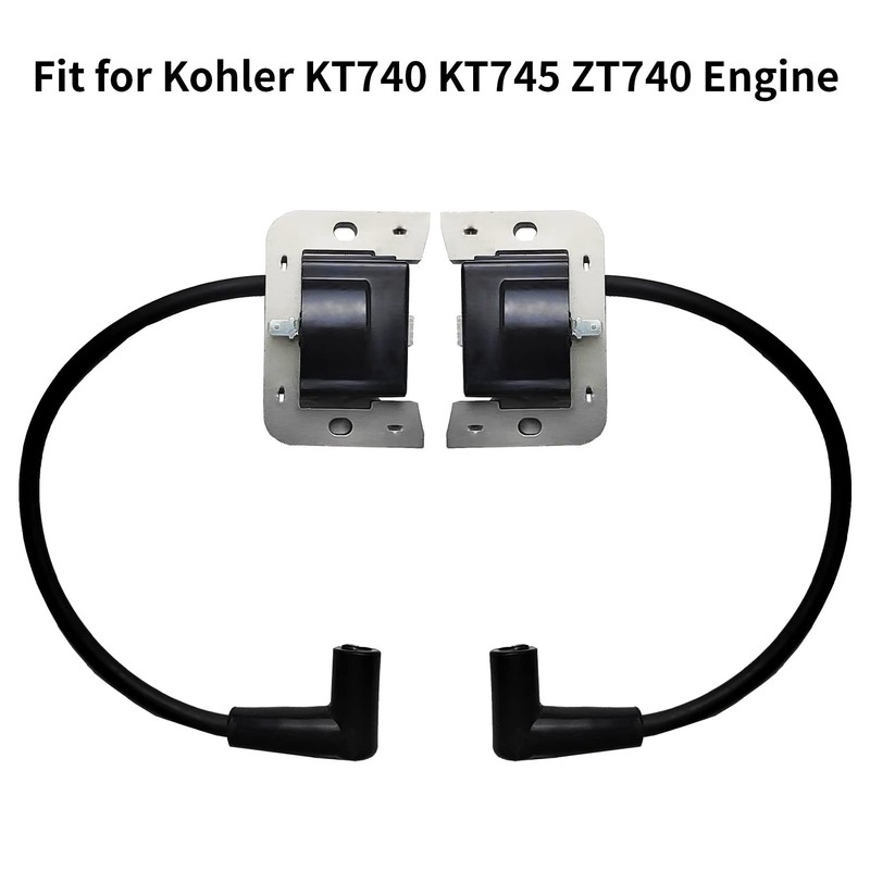 Sxqddz 2Pcs Ignition Coil Fit for Kohler KT740 KT745 ZT740