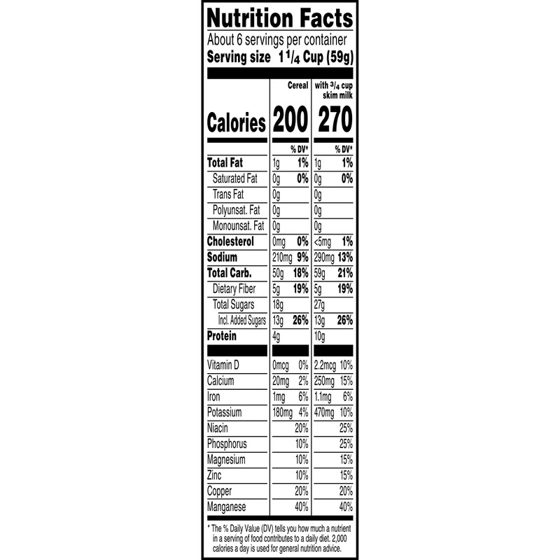 Kellogg's Raisin Bran, Breakfast Cereal, Original with Cranberries, Good Source