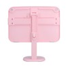 Lifting Reading Rack Adjustable Height Lightweight Portable Plastic Pink Book