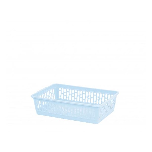 Storage Baskets, 2 Pack, Cool Blue | Small Storage Baskets