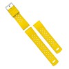 BARTON WATCH BANDS, 20mm Yellow - Tropical-Style 2 Watch Bands