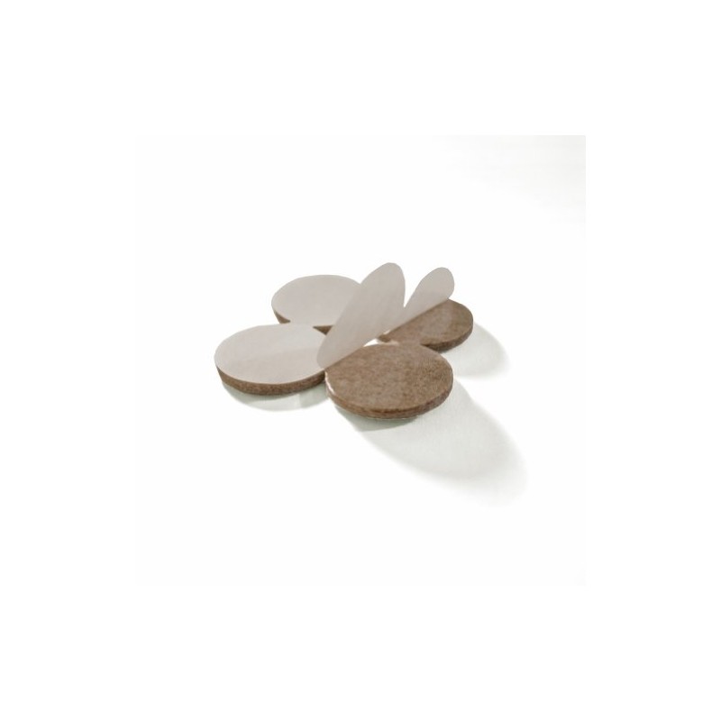 1-1/2" Diameter Heavy Duty Felt Pads - 4 Pcs