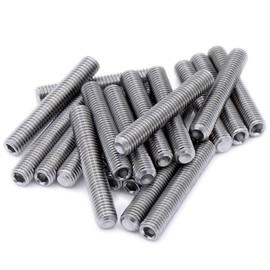 M2 (2mm x 5mm) Hex Socket Grub Screw (Cup Point) - Stainless Steel (A2) (Pack of 20)