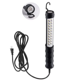 LED Trouble Light with Corded(25FT), Drop Lights Automotive with Magnet, Swivel Hook, Flashlight, ETL Listed, 16 AWG Work Light Suitable for Car Repair, Workshop Light, Machinery and Construction