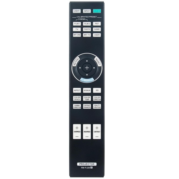 RM-PJ28 Replace Remote Control Work for Sony VPL-VZ1000ES VPL-VZ1000 VPL-HW65