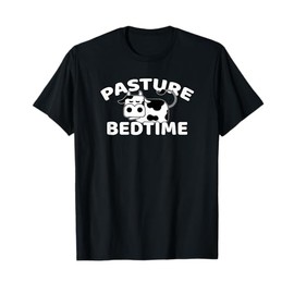 Funny Pasture Bedtime Cute Cow Pajamas PJ Sleep Gift T-Shirt