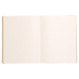 Rhodia Rhodiarama SoftCover Notebook - 80 Lined Sheets - 9 3/4 x 7 1/2 - Anise Cover (117506C)