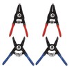 Circlip Pliers Set, Snap Ring Pliers Set, 4pcs Metal Mini