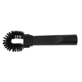 Cen-Tec Systems 46917 Crevice Vacuum Tool with Attachable Wire Radiator Brush, Black