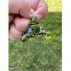 Unmarked Turtle Hand Blown Glass Figurine Mexican Art Work