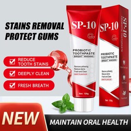 SP 10 Probiotic Toothpaste Whitening - Improve Oral Health with Dental Probiotic for a Brighter Tooth (1PCS)