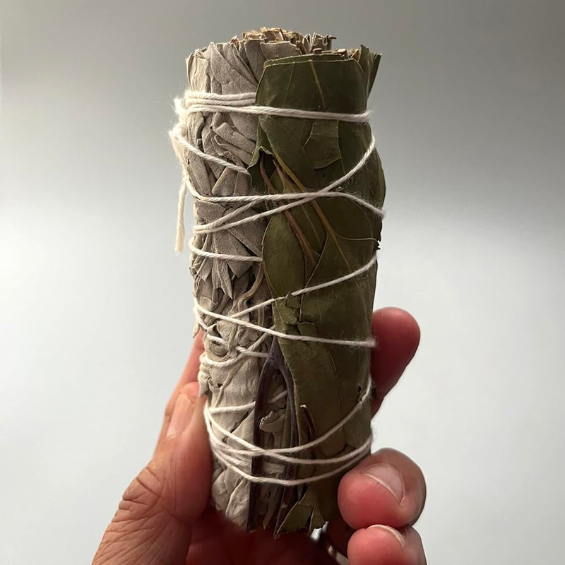 Sage Smudge Stick 4" (White Sage and Eucalyptus, 4")