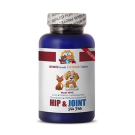 cat hip and joint treats - SUPPORT HIP AND JOINTS FOR PETS - CAT AND DOG TREATS - PREMIUM FORMULA - chondroitin for cat - 120 Treats (1 Bottle)
