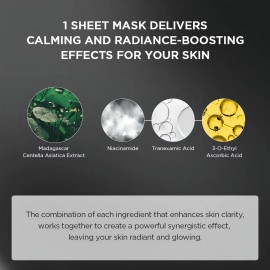 Skin1004 tone brightening glow mask mascarilla iluminadora tipo de piel todo tipo de piel