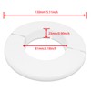 OD 5.1''X ID 3''X H 1'' Floor And Ceiling Plate