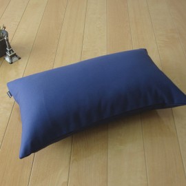 fabrizm 1364-bl-bl Cushion Cover Made in Japan Rectangle 50 x 30 cm Ox Navy Blue
