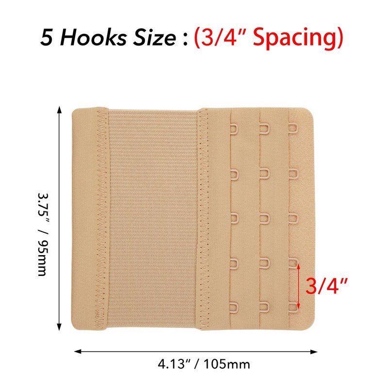 Women's Bra Extender 5 Hook Bra Extender bra Extenders 5