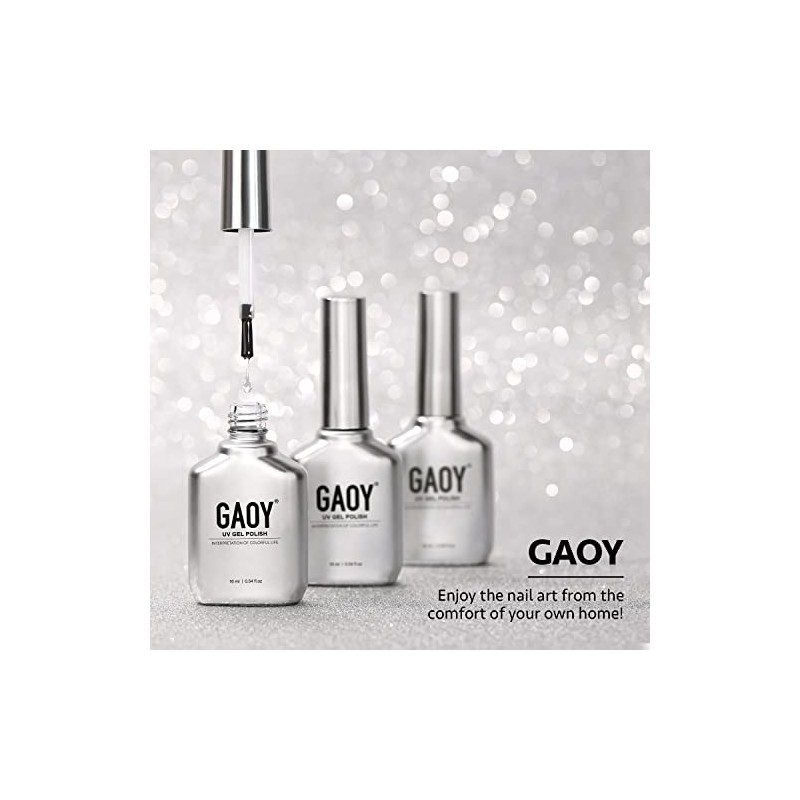 GAOY- Capa base de gel despegable para esmalte de uñas