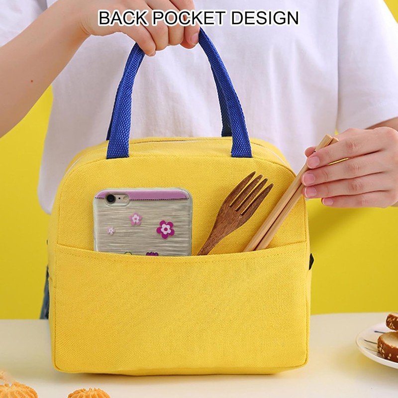 Bolsa De Almuerzo Grande Con Lindo Pato Y Pies –