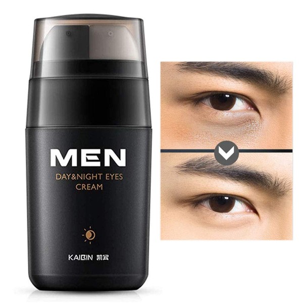 AKARY Men Eye Cream Day and Night Firm Skin Skin Care Essence Eye Moisturizing Smoothing Remove Black Bag Fine Lines Wrinkles