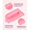 RAVNIX Lisciatore Smoother per Torte 2 Pezzi Rosa e Blu,
