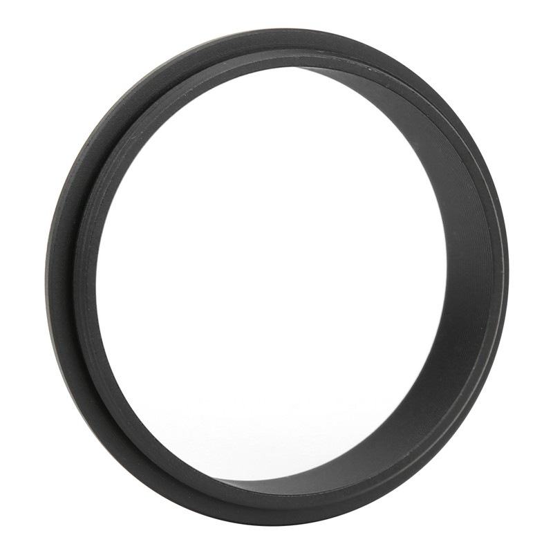 M48‑M48 Male to Male Adapter Ring Aluminium Alloy Black 48mm