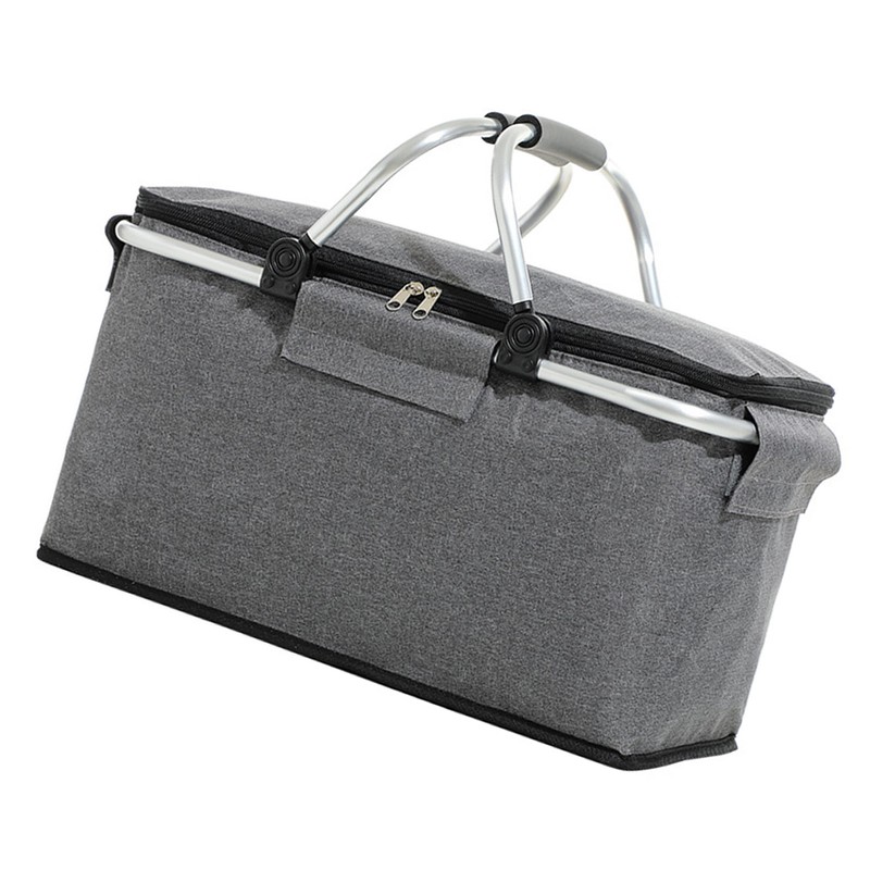 Insulated Cooler Basket Foldable Large Capacity Portable Outdoor Picnic Insulated