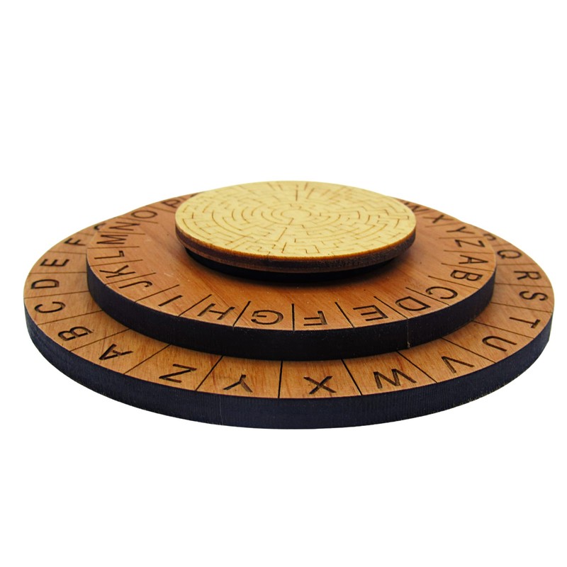 Labyrinth Cipher Wheel - Premium Escape Room Decoder Ring and