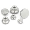 CONPHERON M8 Knurled Nuts Blind Hole Knurled Thumb Nuts 304