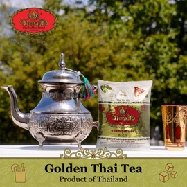Number-One Brand Premium Thai Iced Tea Extra Gold, 400g (14 Ounce), Pack of 1