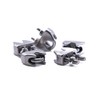 Stainless steel wire rope clamp grip bulldog clip marine grade