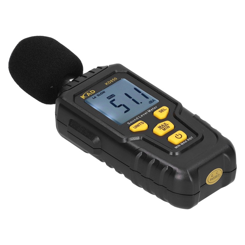 Multifunction Sound Level Meter Decibel Monitor Temperature Tester Environmental InstrumentKD850