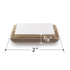 X-PROTECTOR Chair Sliders – 24 pcs 2" Furniture Sliders for Carpet – Self-Adhesive Furniture Moving Pads – Premium Chair Leg Floor Protectors – Slide Effortlessly with Chair Pads & Protect Floors!