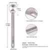 ATiAP Titanium Spoon Long Handle Polished end Backpacking Spoon with