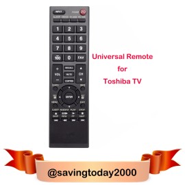Unbranded CT-90325 Remote FOR Toshiba TV  32C100U2 32C100UM 32C110U 32DT1 50L2200U 37E20