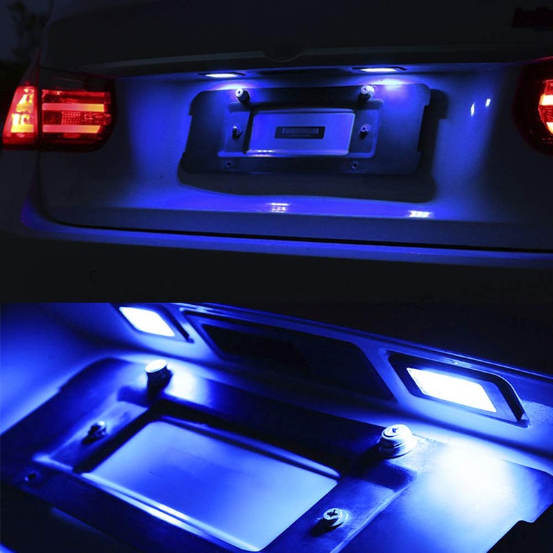 Nanpoku T10 LED Blue Explosive Light 12V 24V Position Lamp