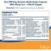 Bariatric Fusion® Multivitamin Capsules One Per Day 30 Caps, Apoyo