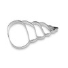 Staedter Cookie Cutter Shell, Stainless Steel, 7.5 Cm