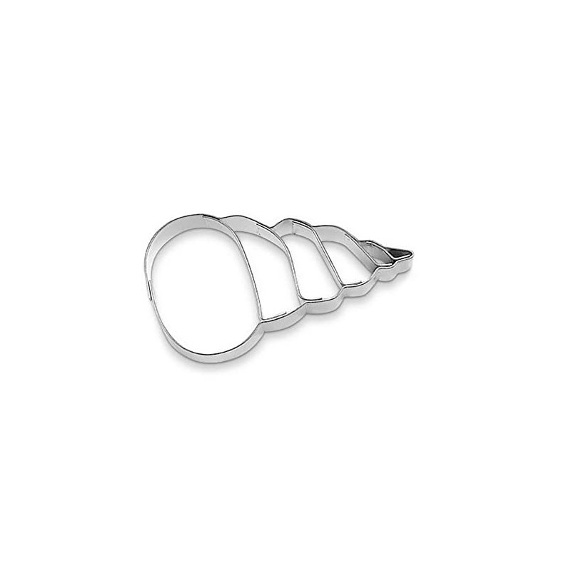 Staedter Cookie Cutter Shell, Stainless Steel, 7.5 Cm