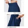 ANIVIVO 24" Long Knee Length Skirted Leggings for Women,Modest Athletic