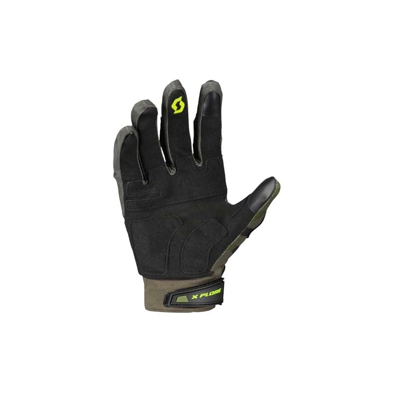 Scott X-Plore Pro Enduro Motorcycle Gloves Camo Green/Black 2024: Size: